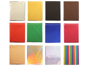 포일(Foil) 50매A4크기(21 X 29.7cm) 12가지 색상선택 (포일캘리/포일종이/포일캘리그라피)